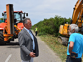 Прегледнији и безбеднији саобраћај на путу Суботиште – Брестач 