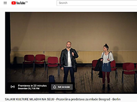 Премијера позоришне представе “Београд – Берлин” (Видео)