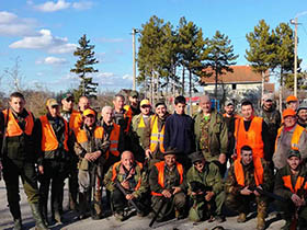 Задовољни одзивом ловаца