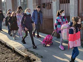 Шетња до школе - здрава активност, али и забава