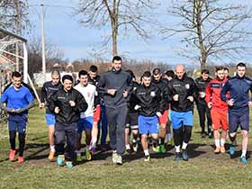 Попиначки Напредак одрадио први тренинг