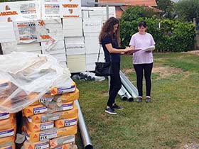 Завршена испорука грађевинског материјала