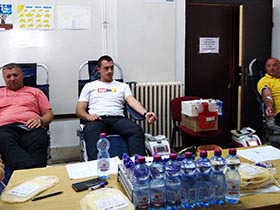 У две акције прикупљено 40 јединица крви