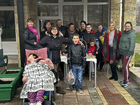 Први осмомартовски базар корисника Дневног боравка