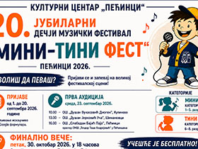Sutra počinju prijave za Mini-tini fest