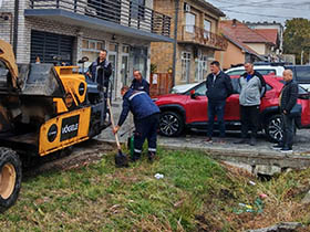 Novi trotoari u ulici Slobodana Bajića (Video)