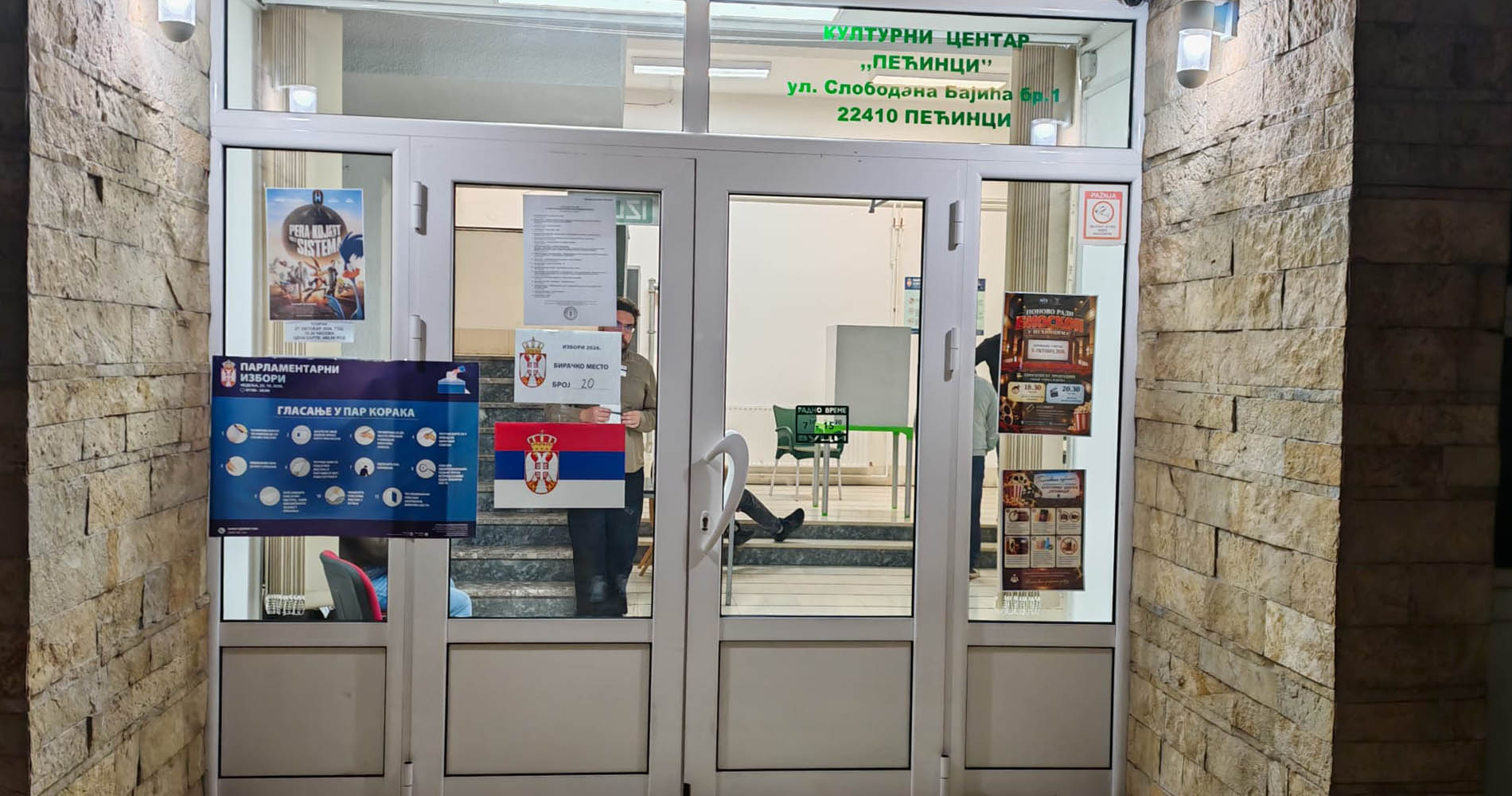 Na birališta izašlo 82,4 odsto birača u opštini Pećinci