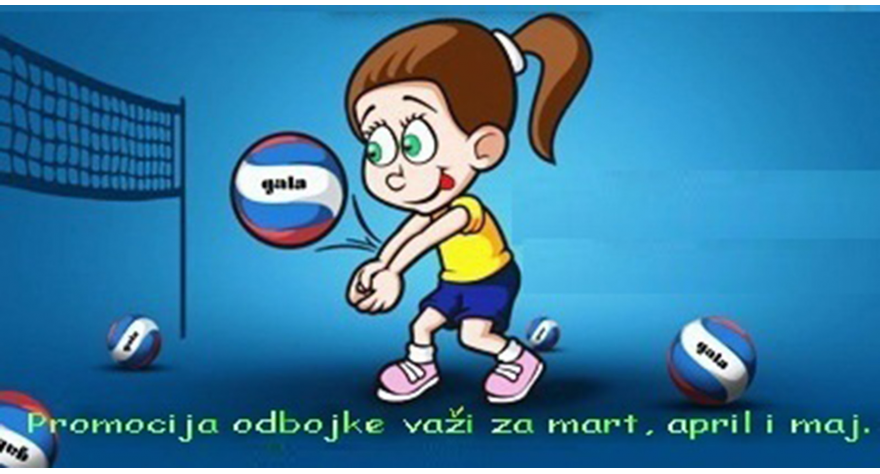 Бесплатна школа одбојке за најмлађе основце