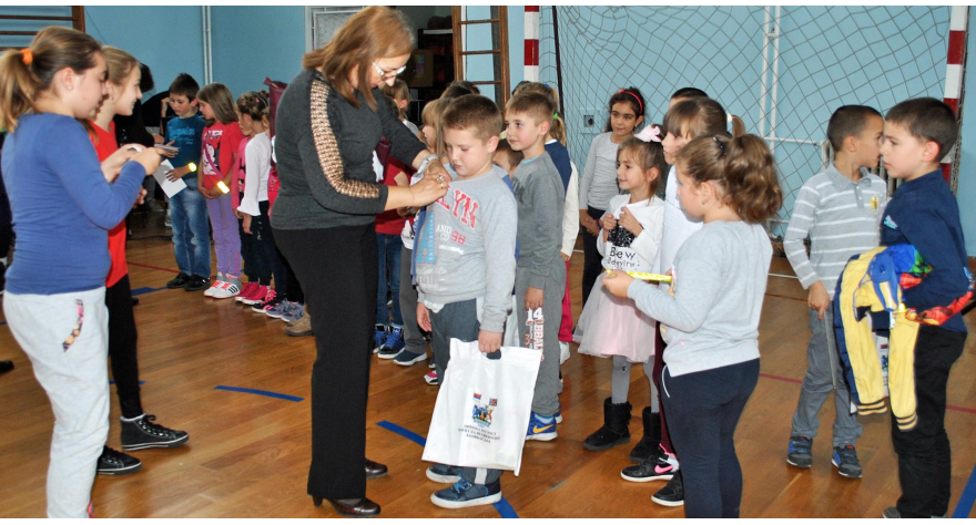 Шимановачки прваци примљени у Дечји савез
