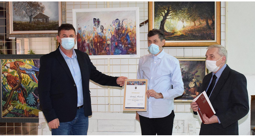Велико признање за нашег уметника