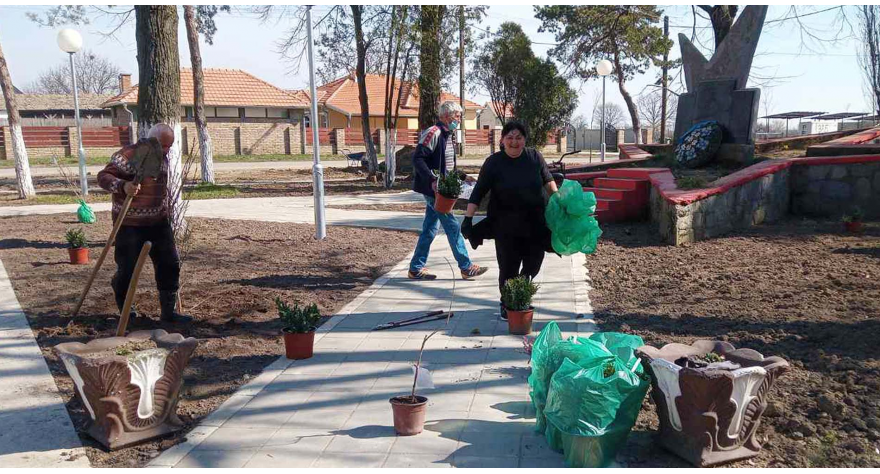 Својим радом доприносе лепшем изгледу насеља