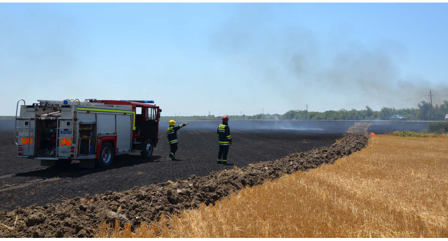 Забрањено спаљивање жетвених остатака