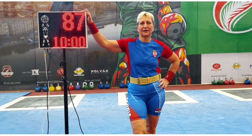 Сребрна медаља за Љубицу Штетић