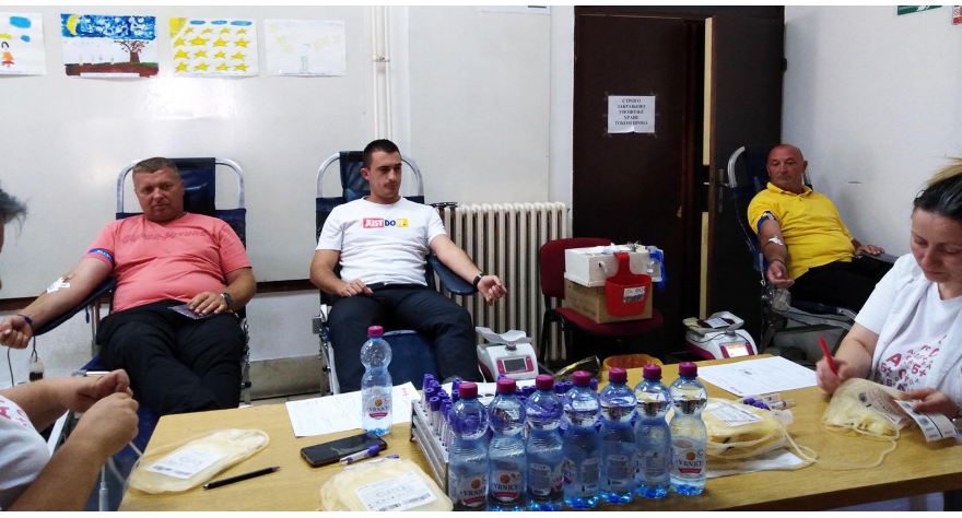 У две акције прикупљено 40 јединица крви