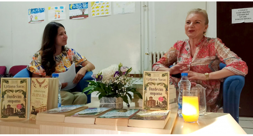 Пећиначкој публици представљена два романа Љиљане Шарац