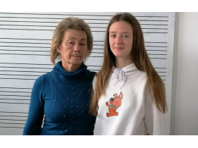 Мила Цветковић и Бранка Савић