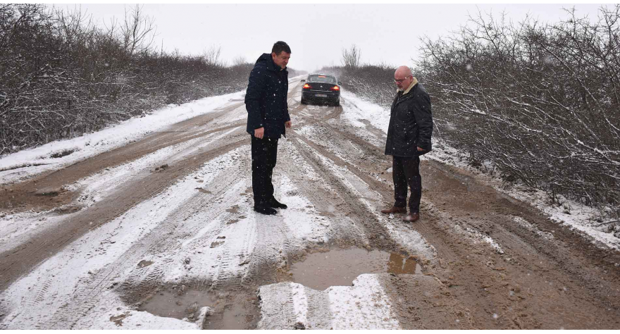 У марту почиње реконструкција најлошијег пута у општини Пећинци