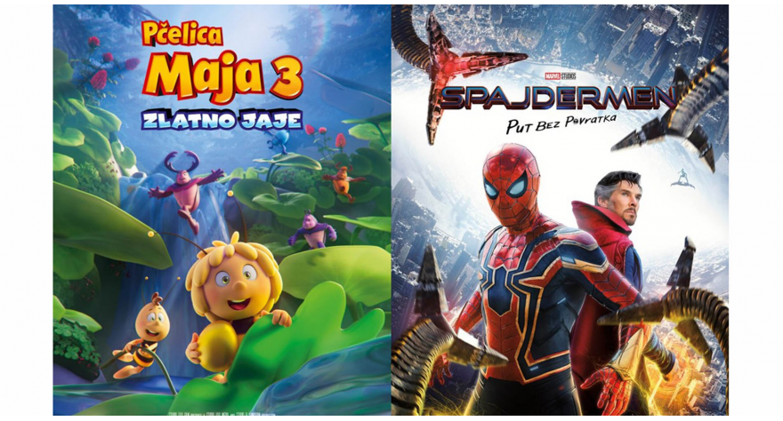 Вечерас Пчелица Маја и Спајдермен у Културном центру Пећинци