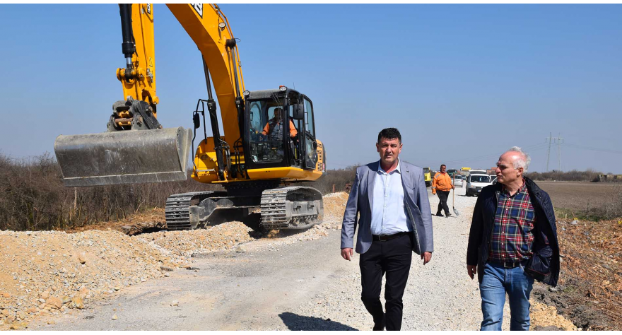 Почела реконструкција најлошије деонице пута у општини Пећинци