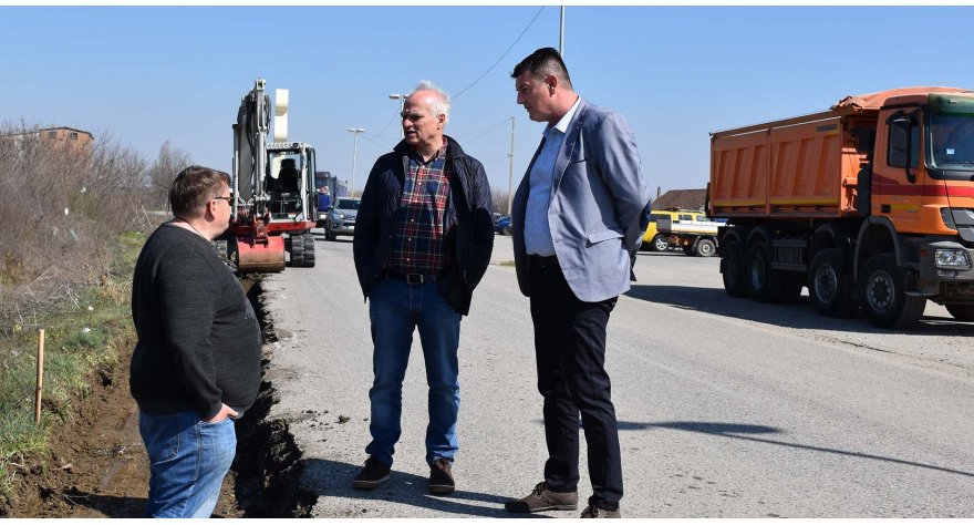 Почели радови на деоници Прека калдрма – Споменик