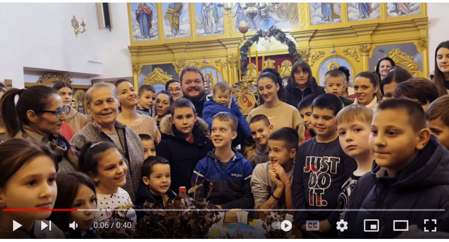 Божићна честитка архијерејског намесника пећиначког