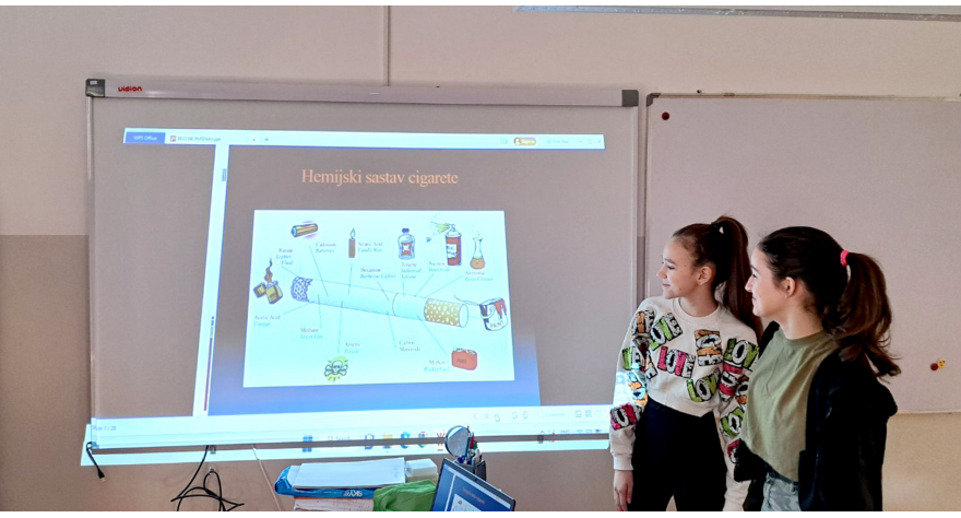 Подизање свести адолесцената о штетности употребе дувана