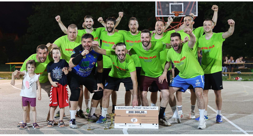 Метал-флекс шампион турнира „Пеђа Гајић“